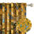 Fancy Hummingbird Patterned Room Darkening Curtain,Rod Pocket Back Tab Floral Drapes,Set of 2-286680884-281836729