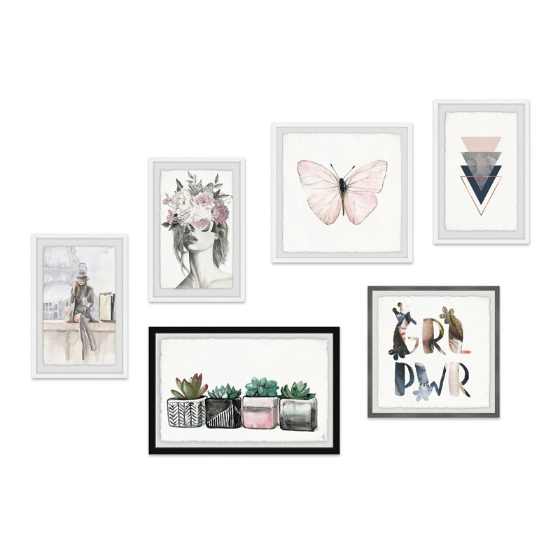 Hexaptych « feeling beautiful »