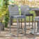 Polyethylene (PE) Wicker Outdoor 28'' Bar Stool with Cushion