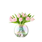 Mother Handmade Glass Table Vase