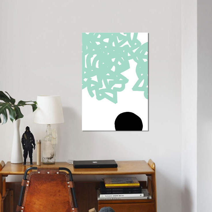 «Gestures II», impression sur toile, H 60 po x l 40po x P 1,5 po, Pas de tapis, Toile tendue