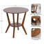 Table de bout en bois massif Nylah