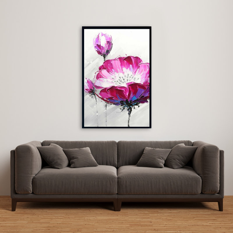 " Fuchsia Wild Flower "