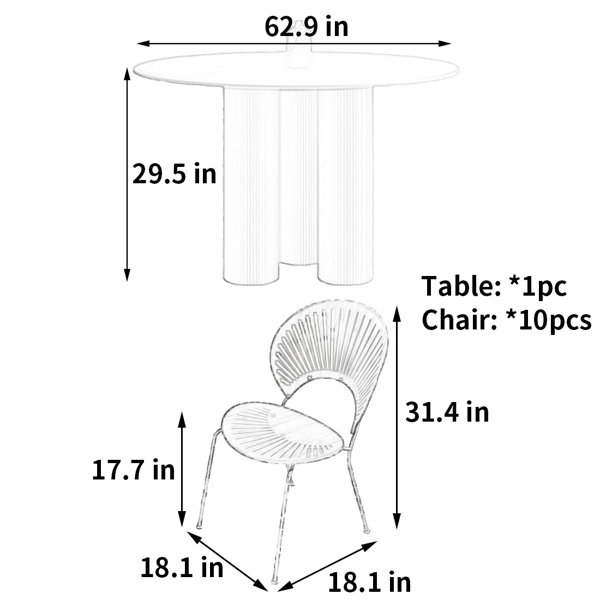 Dimensions du produit