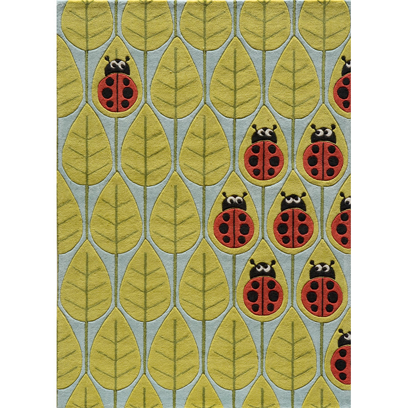 Aaron Floral Indoor Rug, Rectangle 3' x 5'