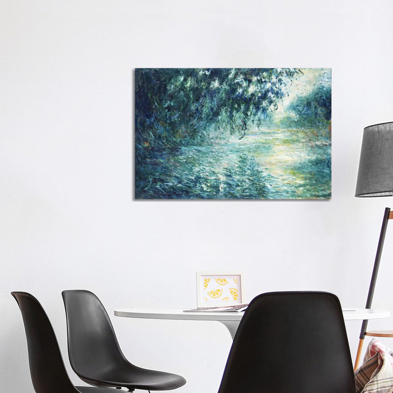 Claude Monet - Print on Canvas, 101.6 cm H x 66.04 cm W x 1.91 cm D, No Frame