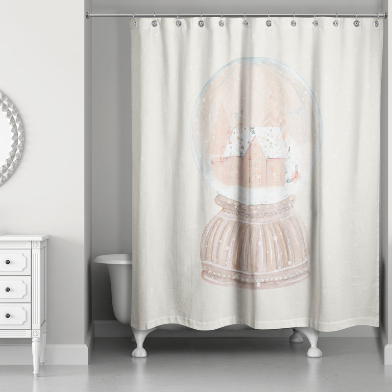 Rideau de douche simple Chiquita
