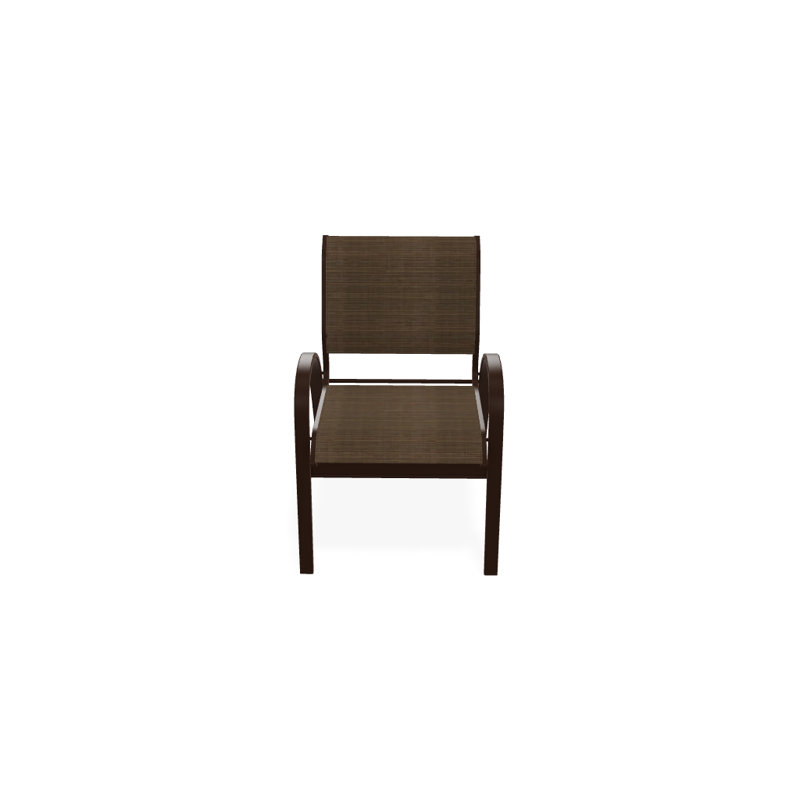 Chaise de patio empilable Hiraku, Performance de l'écorce, Kona texturé