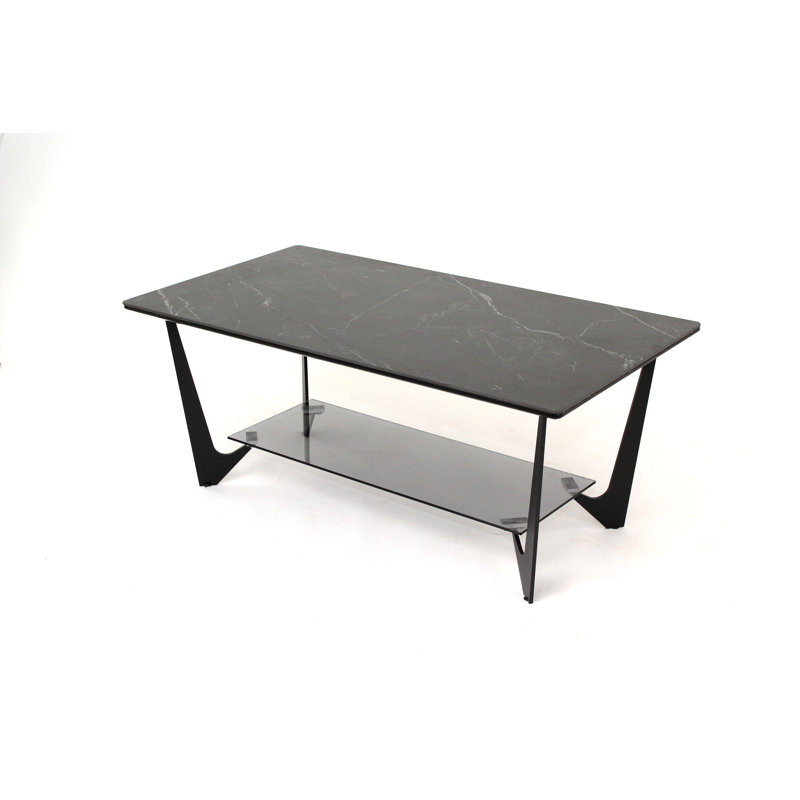 Boyko Four Leg Coffee Table with Storage