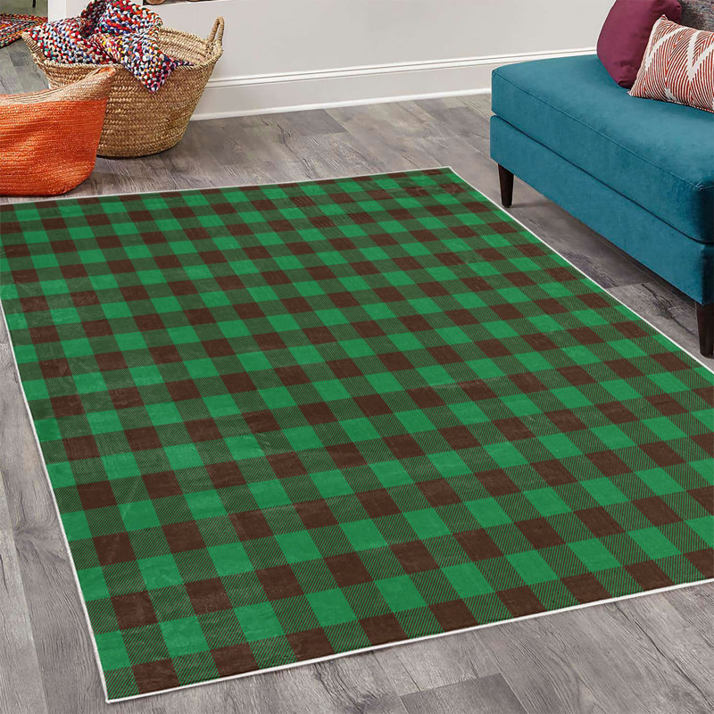 Tapis décoratif Shadae, Rectangle 4 pi x 5 pi 5 po