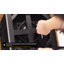 Tabouret de bar à oreilles pivotant à 360 ° avec dossier capitonné Diamond-1963352985