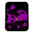 Pink/Black