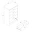 Commode 5 tiroirs Tassio-1366411011