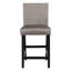 Agrégat de salle à manger brun à 5 comptoirs. Siège de table en faux marbre et fauteuil en velours. , Charmant, facile à assembler