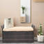 Winado 41.7'' W 33 Gallons Water Resistant Metal Storage Bench-85721044