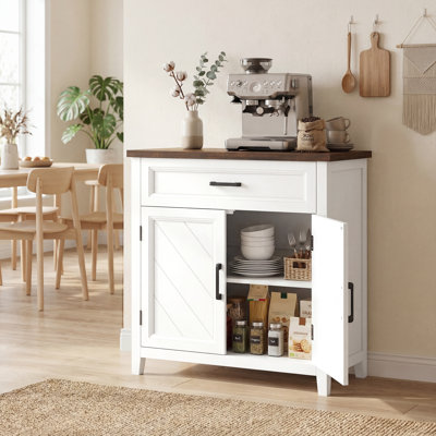 Buffet Modern Farmhouse avec tablette réglable