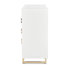 Commode Palm Gate avec miroir - blanc nuage