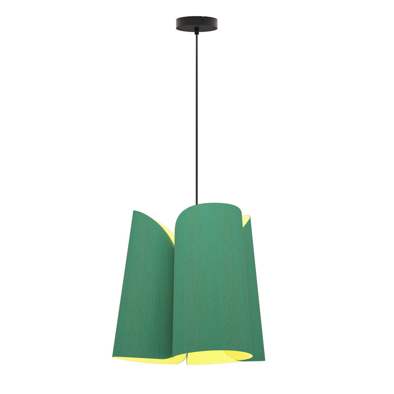 Luminaire suspendu 1 lumière Julieta, Essence légère