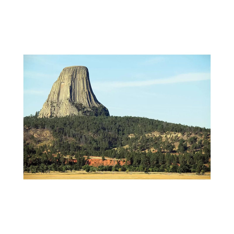 Clairville Devils Tower National Monument, Wyoming I 1 Piece Wrapped Canvas Wall Art, 101.6 cm H x 66.04 cm W x 3.175 cm D