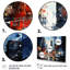 «Blue Rues of Harlem I» - art mural Harlem Renaissance-50191014-50191019