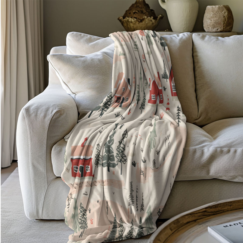 Winter Charm - 1 Piece Premium Blanket, Queen