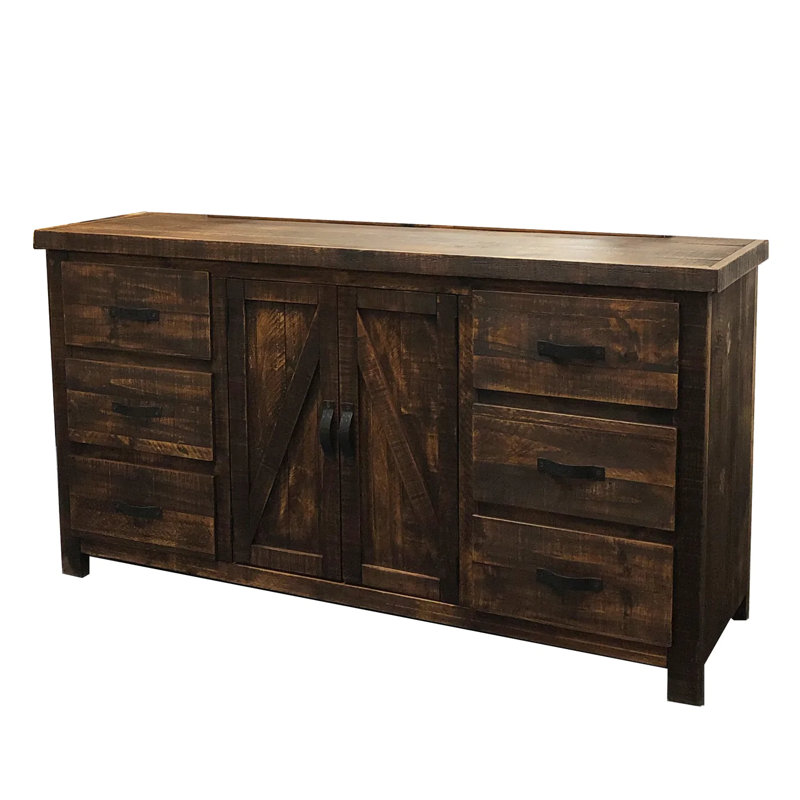 Commode combinée 6 tiroirs Dermarr