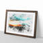 San Francisco Skyline - Picture Frame Painting Print-56854299-56854300