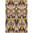 Kline Ikat Hand Tufted Wool Ikat Rug-1789551805
