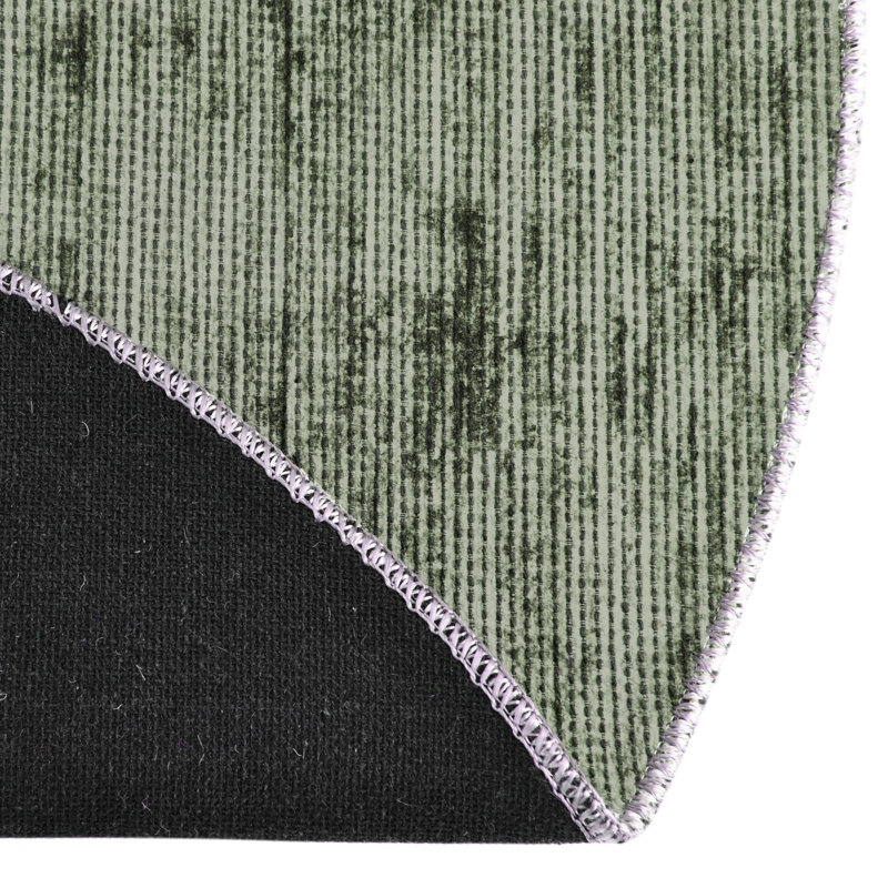 Tapis Montauk - vert, Ovale 4 pi x 6 pi