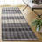 Braided 764 Hand Woven Cotton Pile Striped Rug-237870777