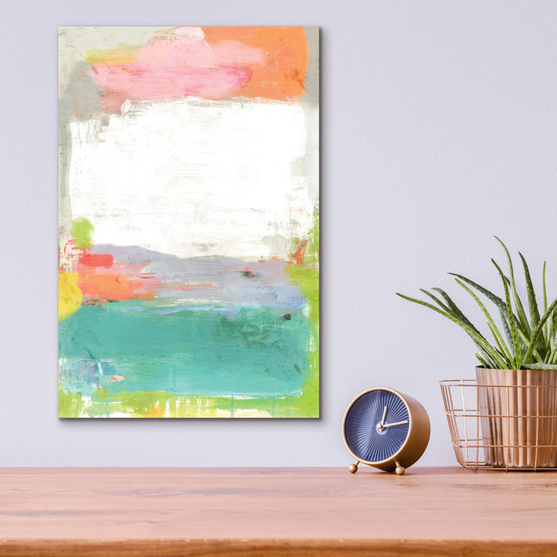"Lagoon" par Suzanne Nicoll, H 16 po x l 12 po