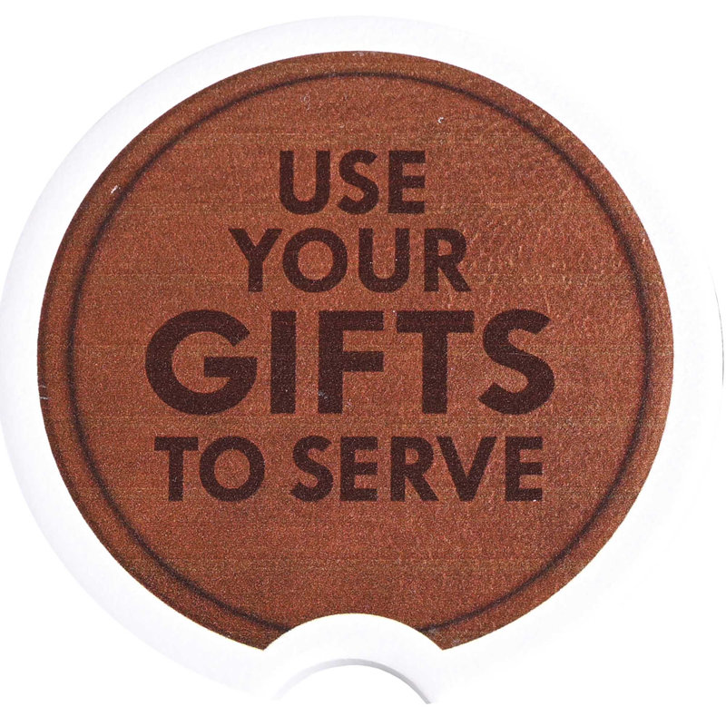 Ensemble de sous-verres ronds 2 pièces