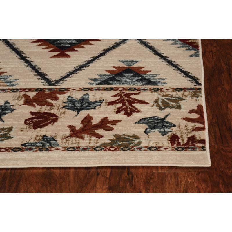 Tapis ivoire Mardell, Tapis de couloir : 2 pi x 7 pi 7 po