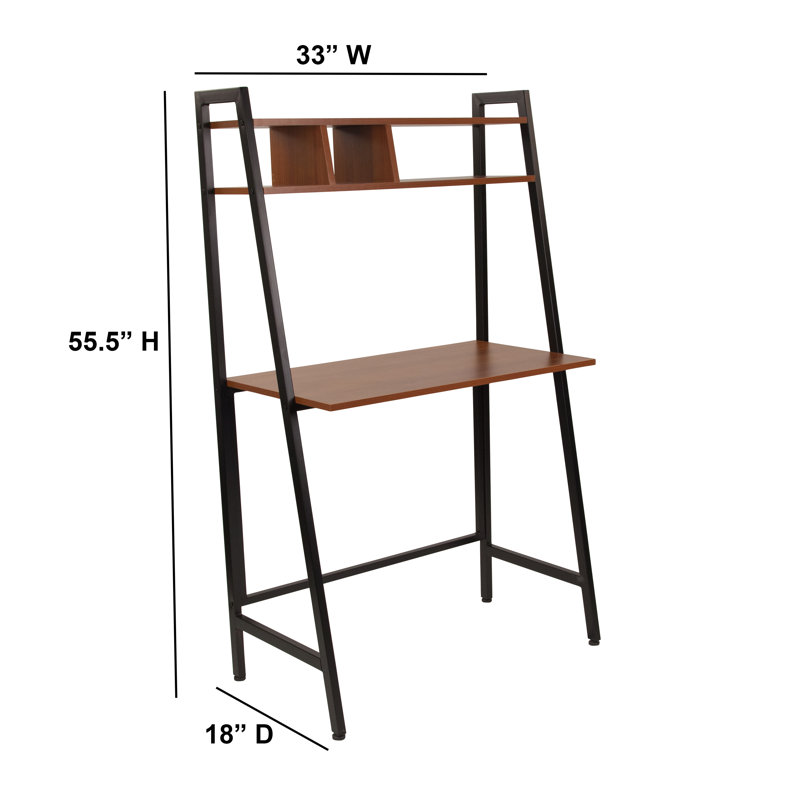 Metal Base Writing Desk