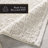 TOWN & COUNTRY LUXE Tretta Modern Geo Area Rug with Plush High-Low Texture, Ivory-1787199177