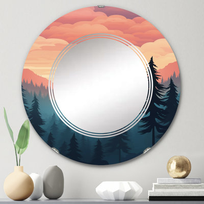 Miroir mural Zurina