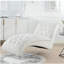 Chaise longue sans accoudoirs touffetée