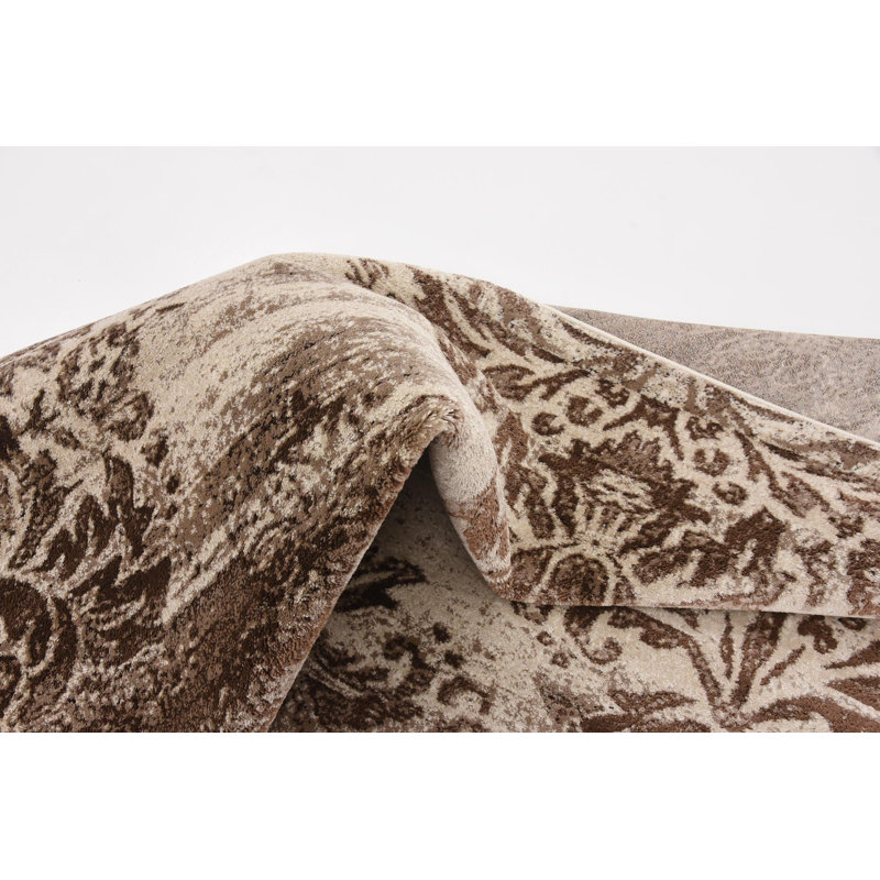 Anyce Floral Indoor Rug, Rectangle 4' x 6'