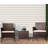 3 Piece Patio Rattan Seating Group with Cushions-213525620-175280973
