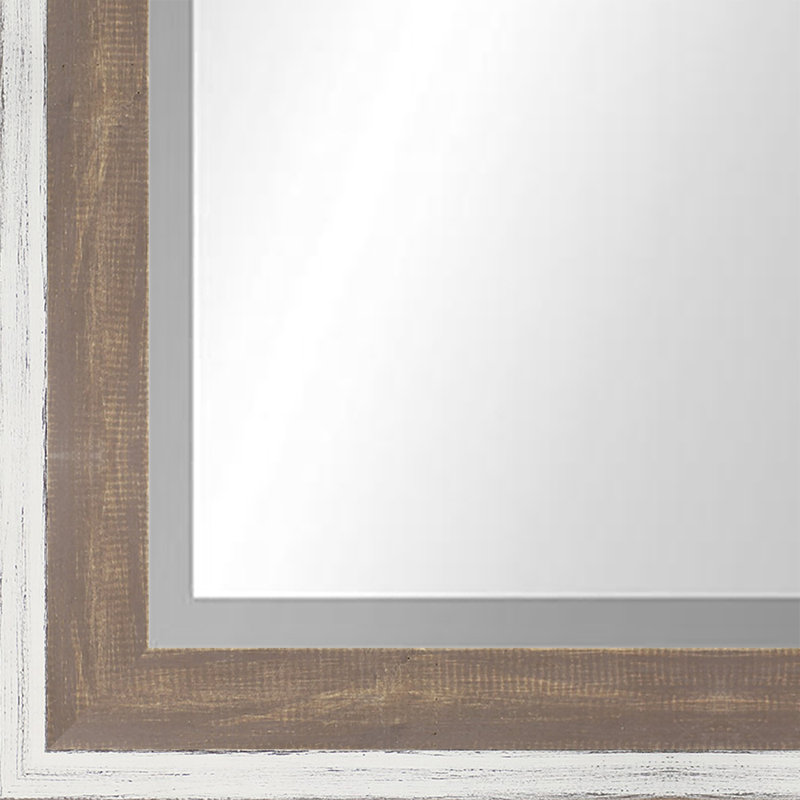 Natural Wood, White/Brown, 20.5" x 20.5"