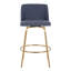 Tabouret de comptoir pivotant 26 po Toriano-94192317