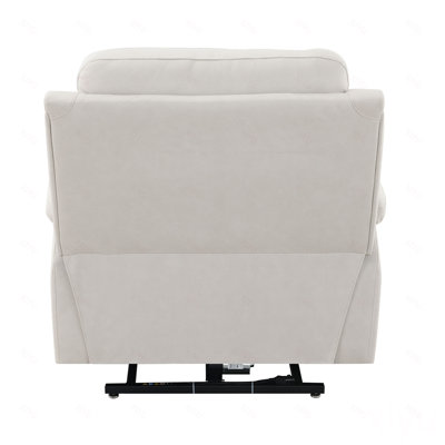 Fauteuil inclinable électrique en microfibre Chriki