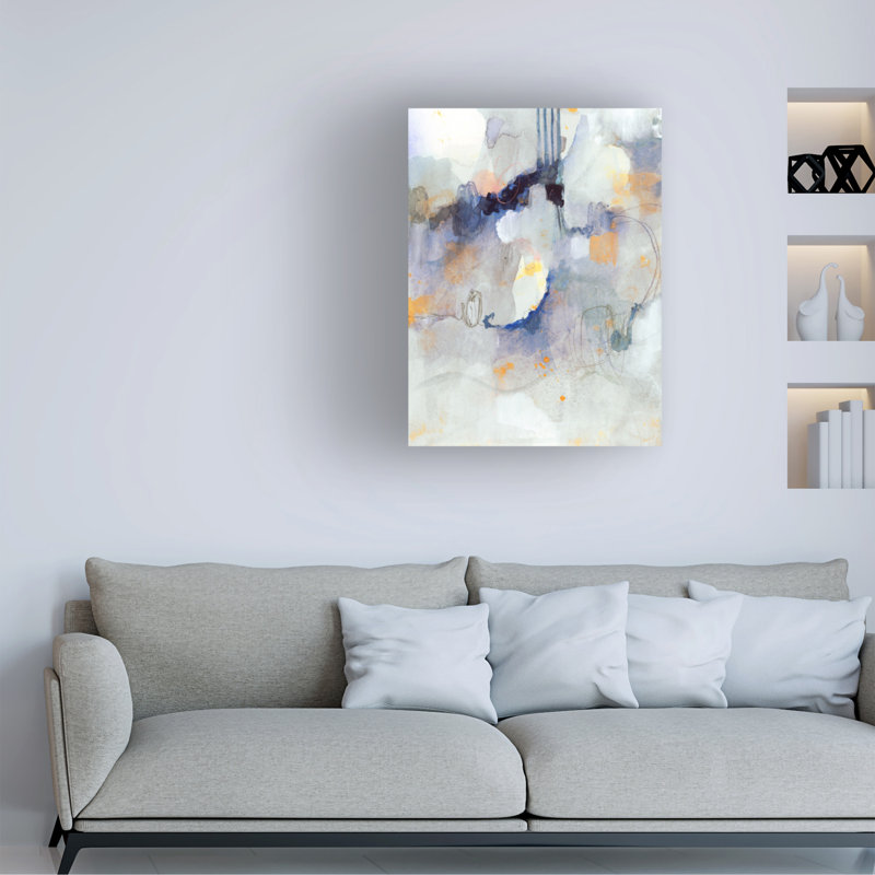Orren Ellis Watercolor Tatter I " Watercolor Tatter I " by Victoria Barnes