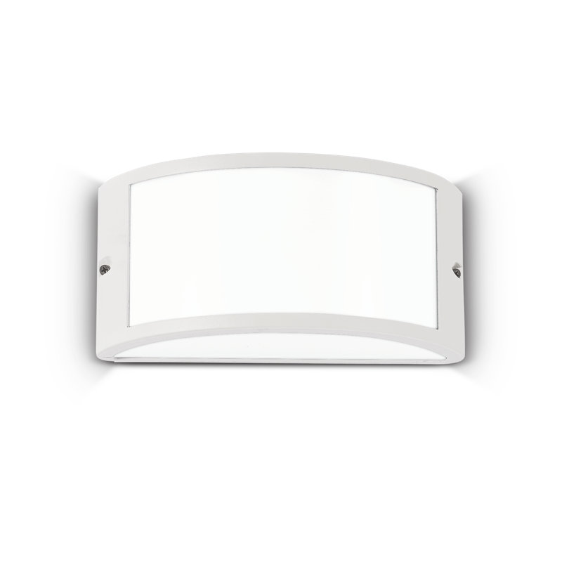 12cm H Outdoor Flush Mount, White