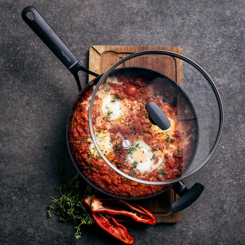 Greenpan Smart Shapes Covered Skillet 28cm 4.2 Litre