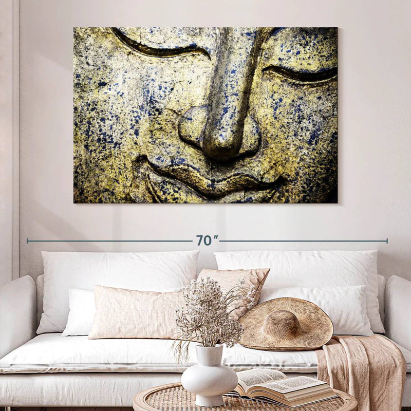 Adella Thai Sleeping Buddha, 34" H x 51" W
