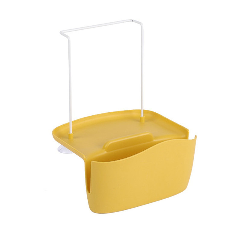 Support de rangement pour évier, H 9,05 po x l 7,08 po x P 6,29 po, Jaune