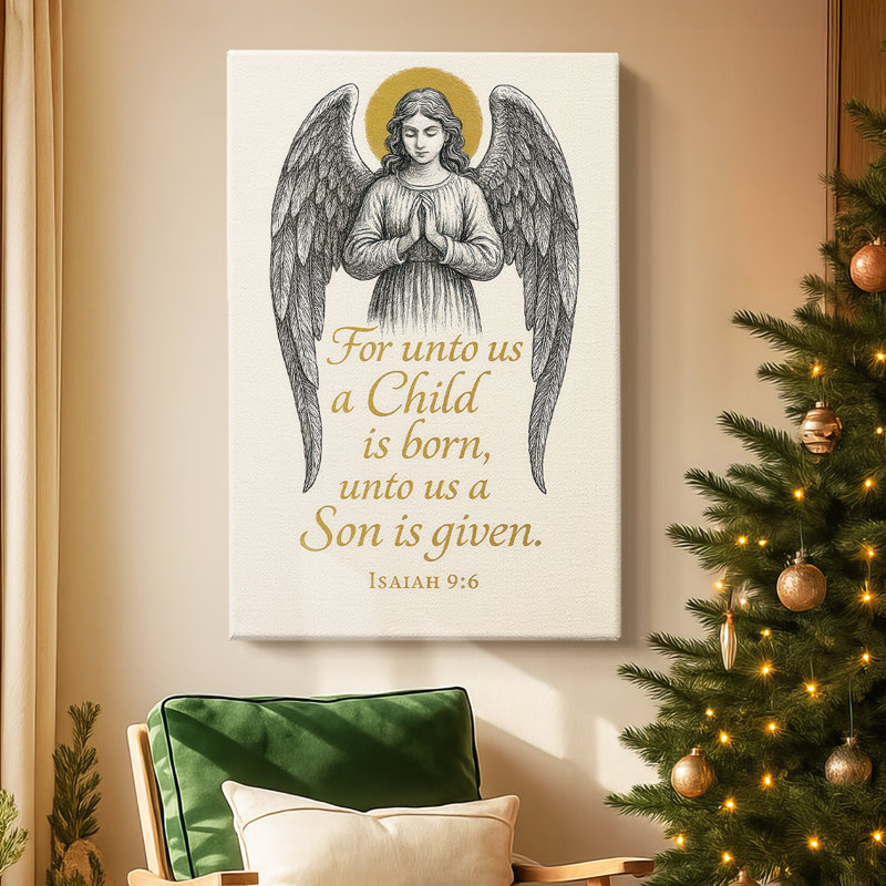 «Gilded Promise» - Toile tendue avec châssis de qualité supérieure