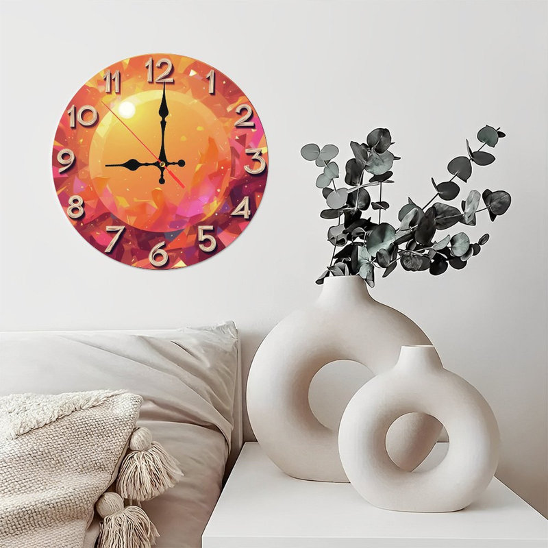 Horloge à bijoux avec centre lumineux