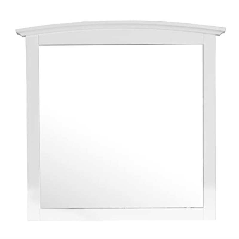 Chene Coastal Dresser Mirror, White